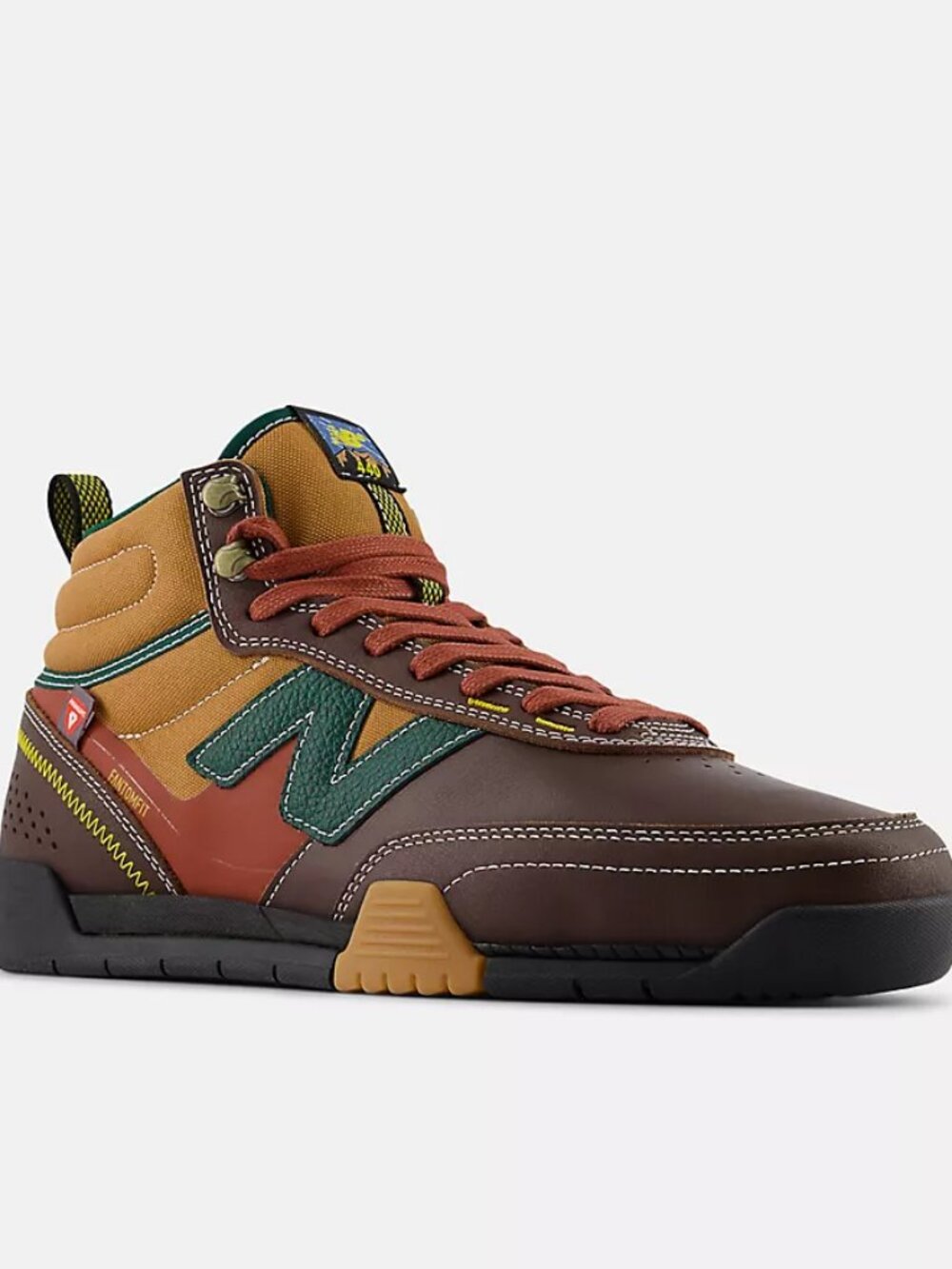 Nb Numeric 440 V2 Trail High Brown / Green NM440TBG Shoes Sneakers Mens Sz 10.5 - Picture 12 of 14